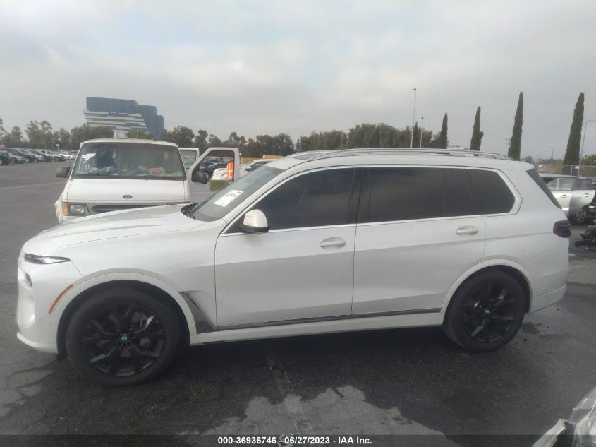 2023 BMW X7 XDRIVE40I - 5UX23EM05P9N59538