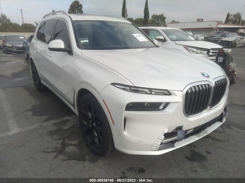 2023 BMW X7 XDRIVE40I - 5UX23EM05P9N59538