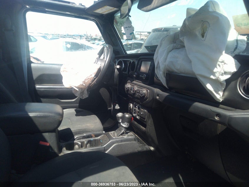 VIN 1C6HJTAGXLL127443 2020 JEEP GLADIATOR SPORT