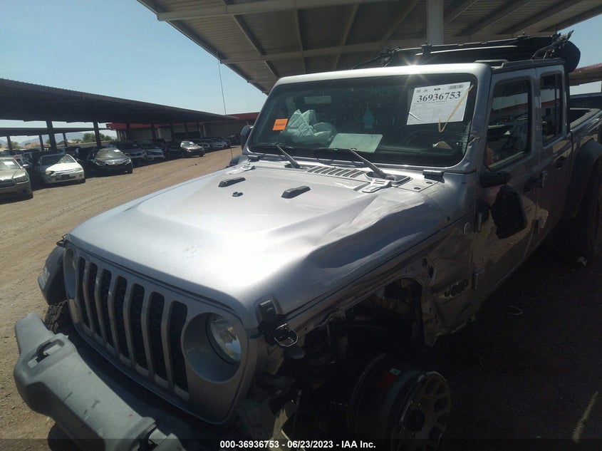 VIN 1C6HJTAGXLL127443 2020 JEEP GLADIATOR SPORT