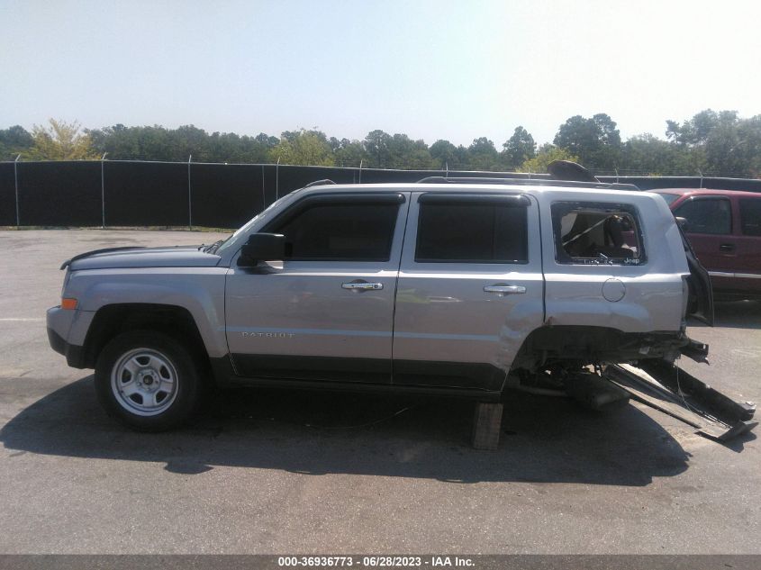 2016 JEEP PATRIOT SPORT - 1C4NJPBB2GD699953