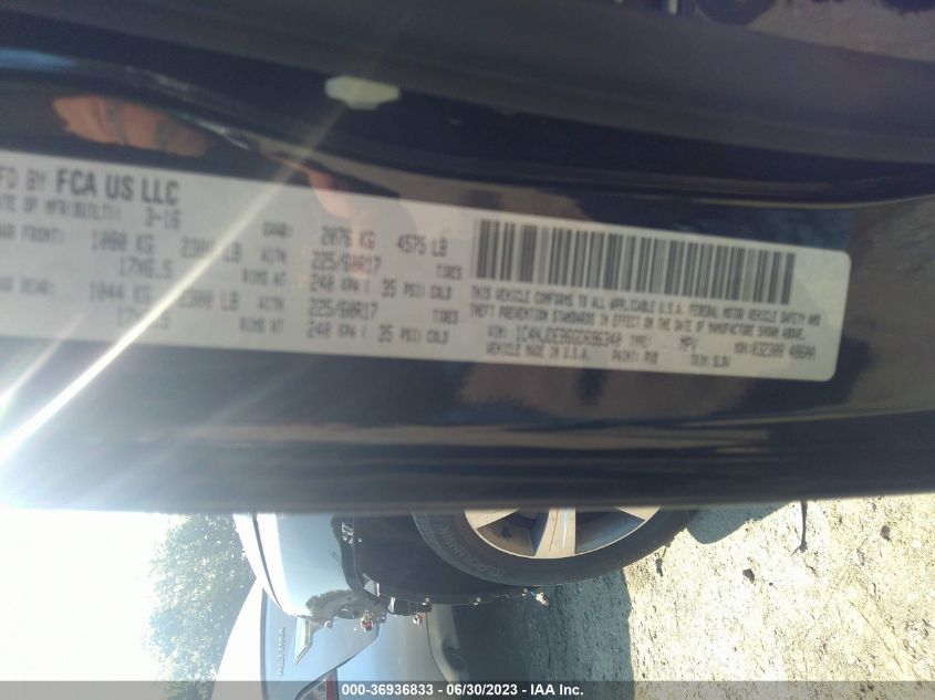 2016 JEEP COMPASS HIGH ALTITUDE EDITION - 1C4NJDEB6GD696340