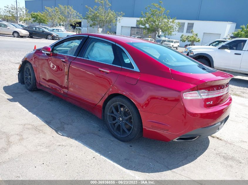 2015 LINCOLN MKZ HYBRID - 3LN6L2LU2FR603192