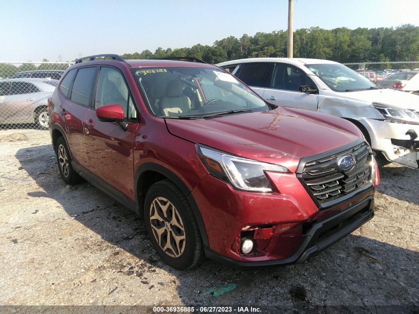 2022 SUBARU FORESTER PREMIUM - JF2SKAEC9NH513530