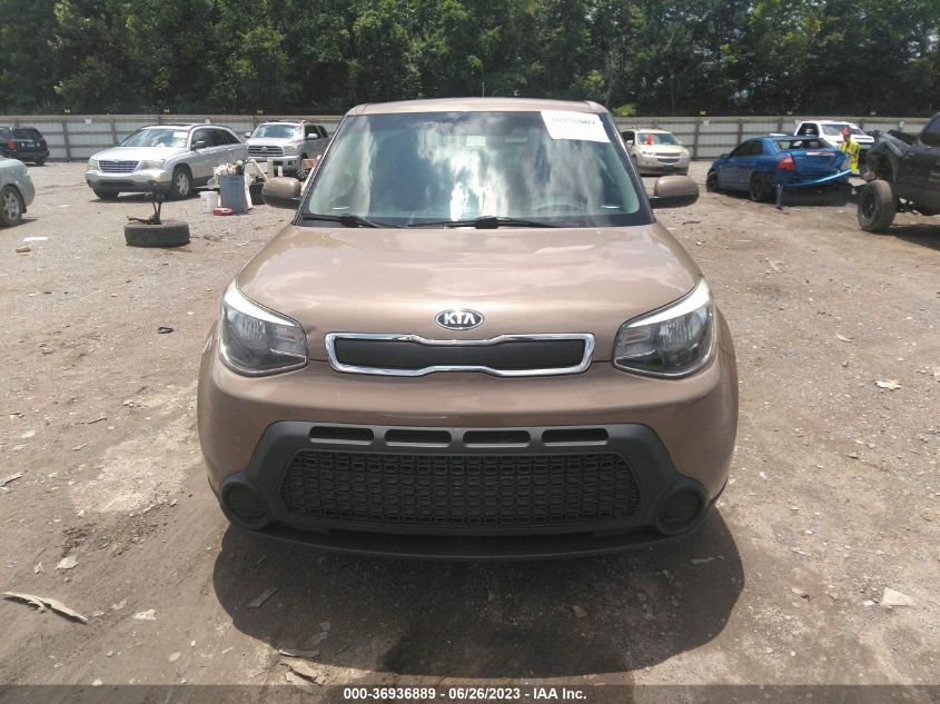 2016 KIA SOUL BASE - KNDJN2A29G7259654