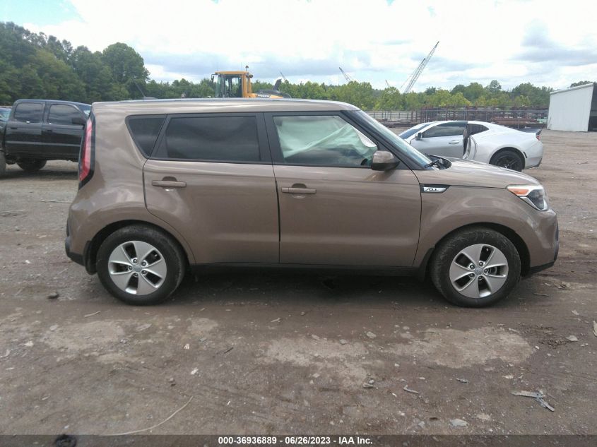 2016 KIA SOUL BASE - KNDJN2A29G7259654