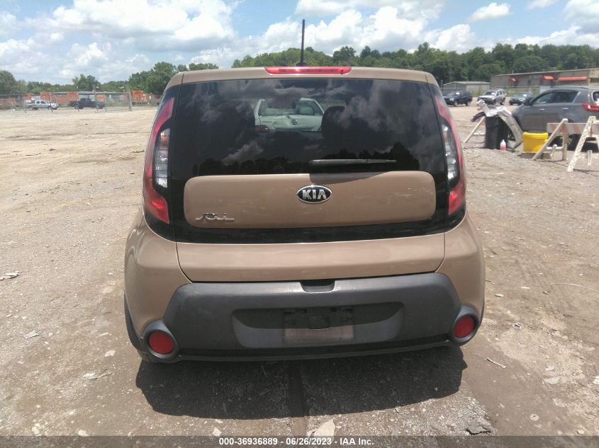 2016 KIA SOUL BASE - KNDJN2A29G7259654