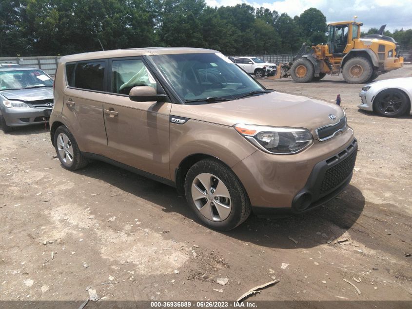 2016 KIA SOUL BASE - KNDJN2A29G7259654
