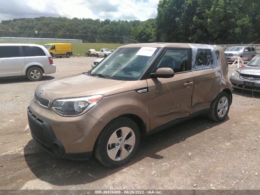 2016 KIA SOUL BASE - KNDJN2A29G7259654
