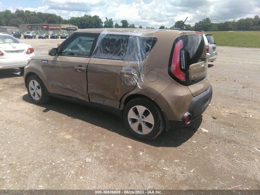 2016 KIA SOUL BASE - KNDJN2A29G7259654