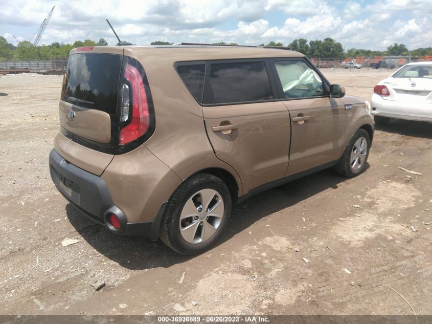 2016 KIA SOUL BASE - KNDJN2A29G7259654