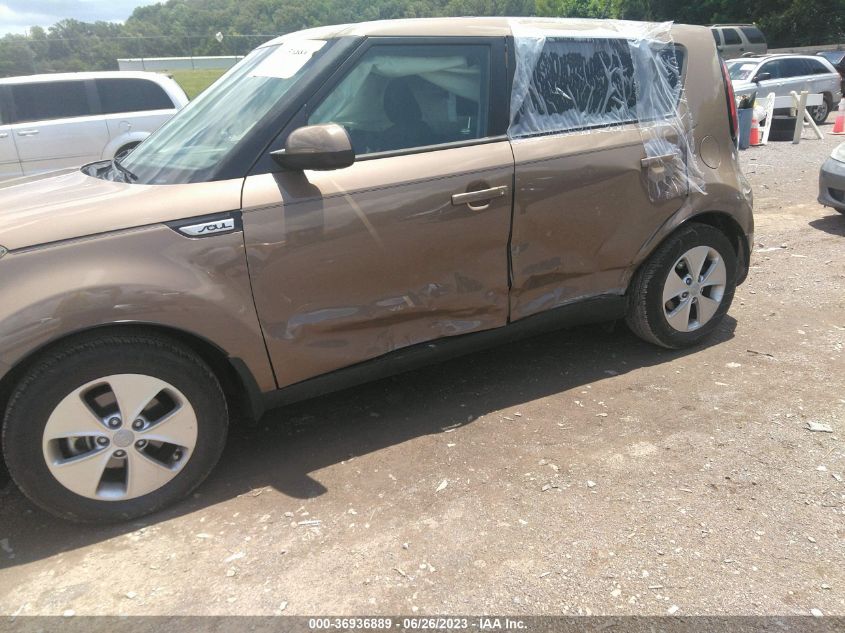 2016 KIA SOUL BASE - KNDJN2A29G7259654