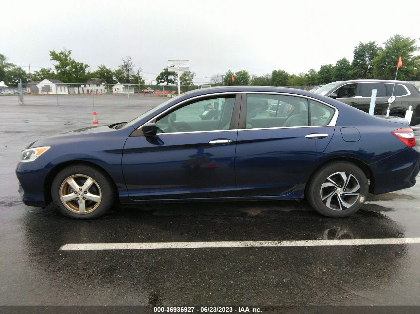 2017 HONDA ACCORD SEDAN LX - 1HGCR2F38HA041449