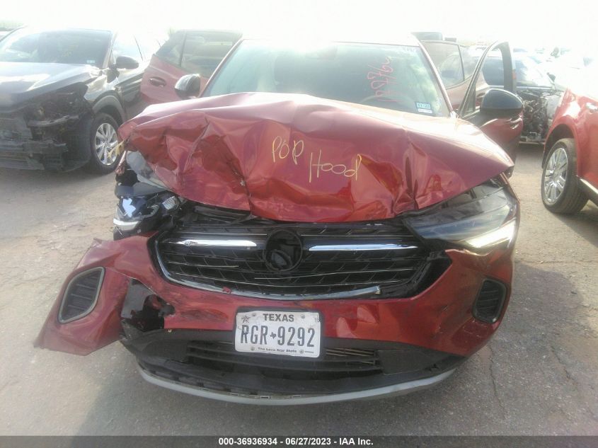 2021 BUICK ENVISION ESSENCE - LRBFZNR47MD177760
