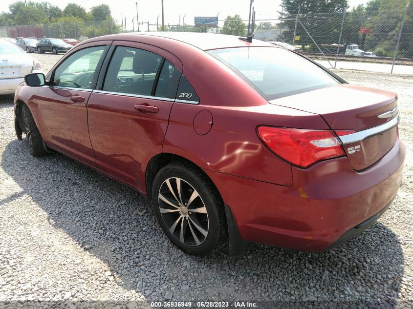 2014 CHRYSLER 200 TOURING - 1C3CCBBB0EN191397