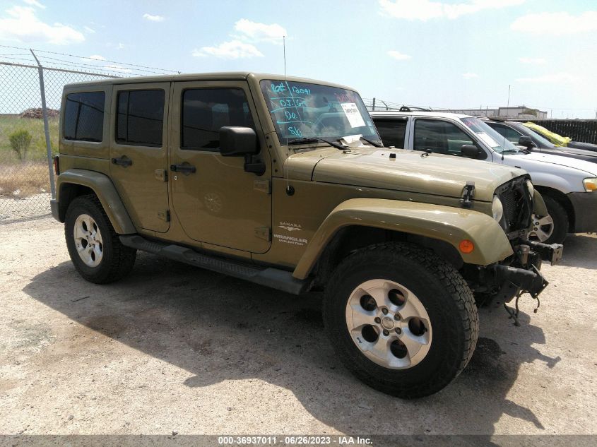 2013 JEEP WRANGLER UNLIMITED SAHARA - 1C4BJWEG2DL561139