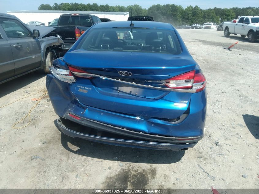 2017 FORD FUSION SE - 3FA6P0HD1HR262088