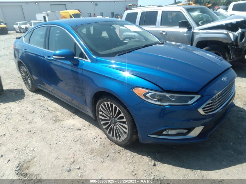 2017 FORD FUSION SE - 3FA6P0HD1HR262088