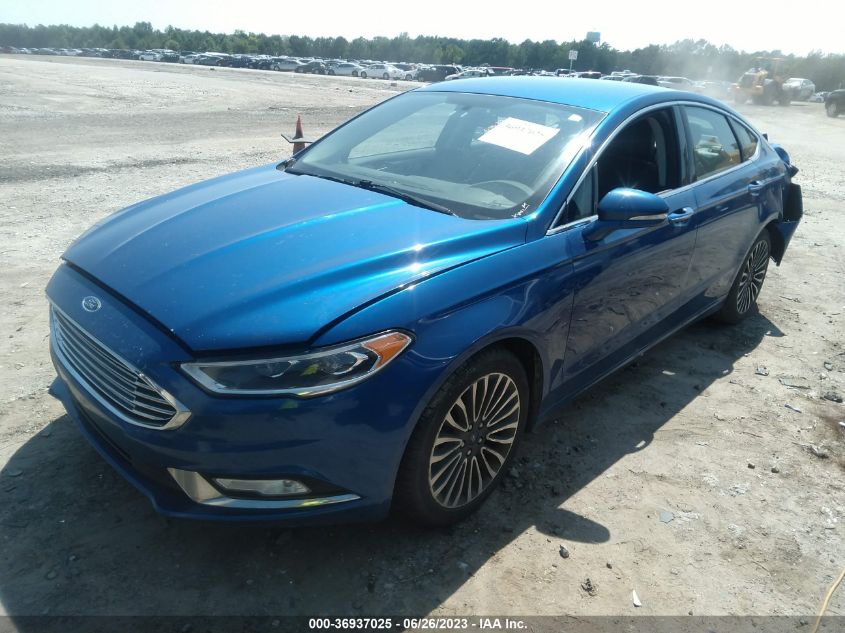 2017 FORD FUSION SE - 3FA6P0HD1HR262088