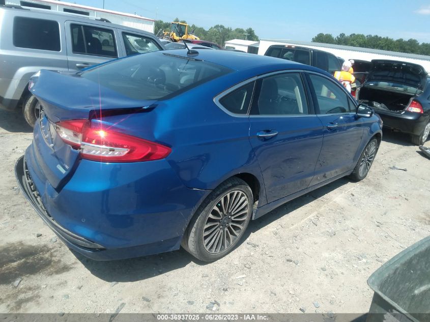 2017 FORD FUSION SE - 3FA6P0HD1HR262088