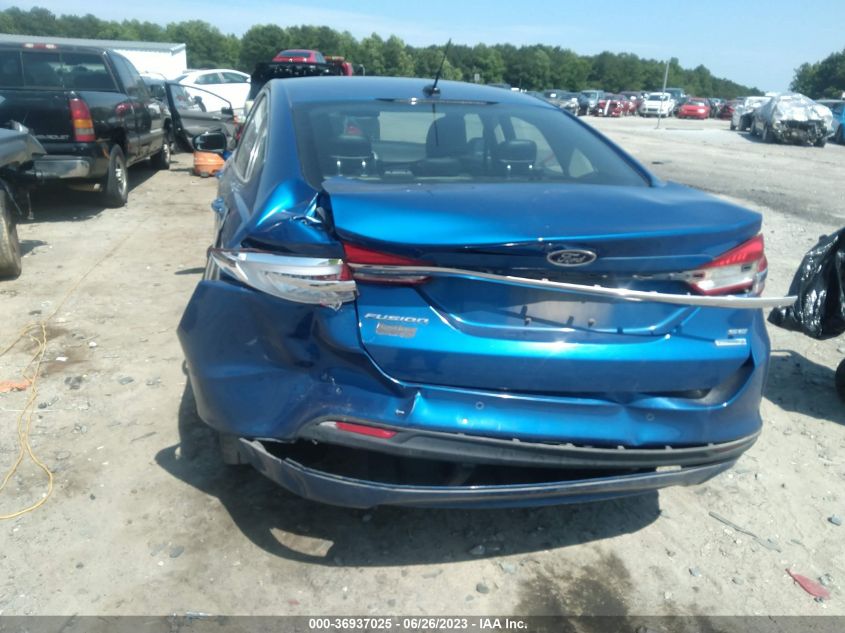 2017 FORD FUSION SE - 3FA6P0HD1HR262088