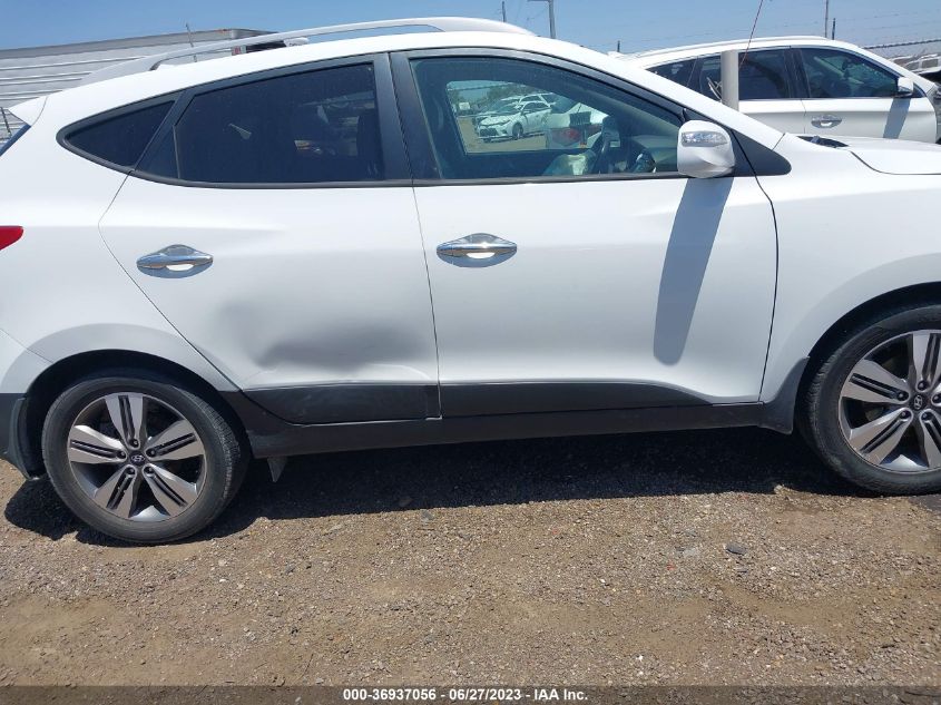 2014 HYUNDAI TUCSON LIMITED - KM8JU3AGXEU799593