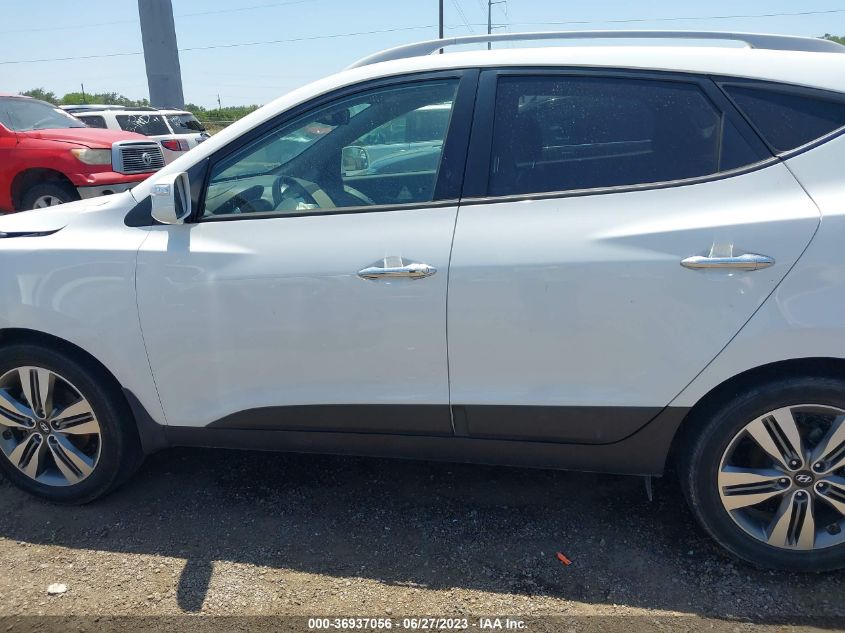 2014 HYUNDAI TUCSON LIMITED - KM8JU3AGXEU799593