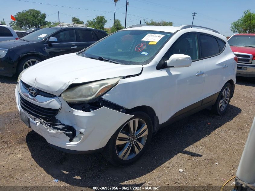 2014 HYUNDAI TUCSON LIMITED - KM8JU3AGXEU799593