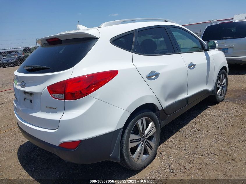 2014 HYUNDAI TUCSON LIMITED - KM8JU3AGXEU799593