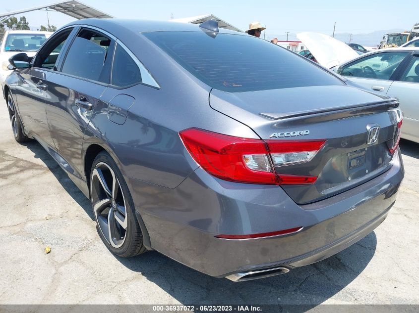 2020 HONDA ACCORD SEDAN SPORT - 1HGCV1F35LA029905
