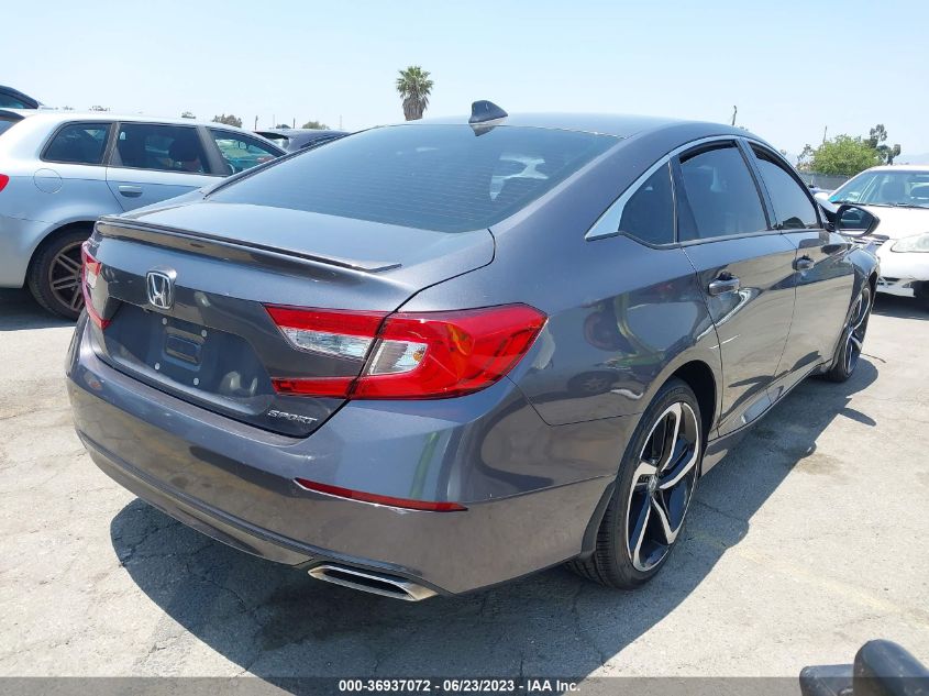 2020 HONDA ACCORD SEDAN SPORT - 1HGCV1F35LA029905