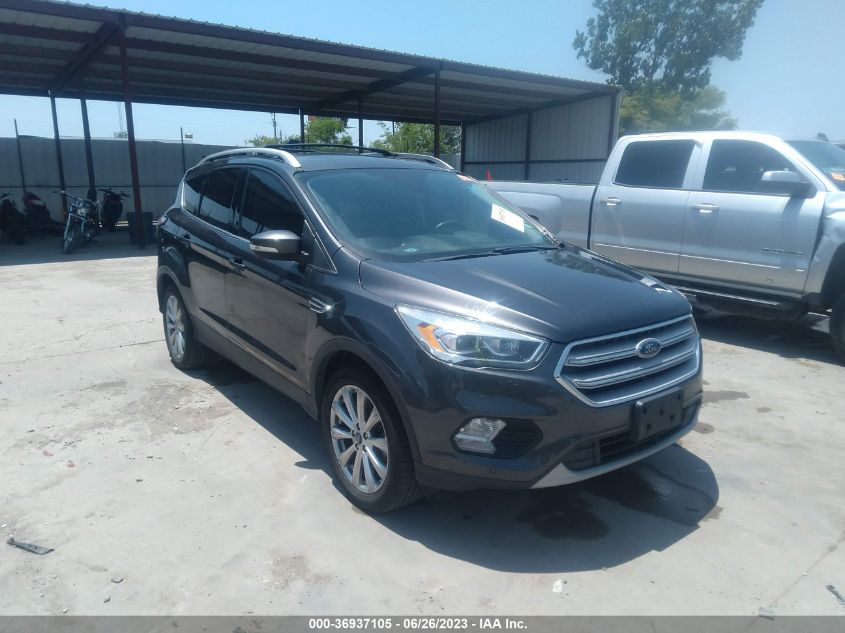 2018 FORD ESCAPE TITANIUM - 1FMCU9J97JUC06568