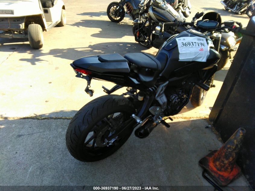 2016 YAMAHA FZ07 C JYARM06Y6GA002179