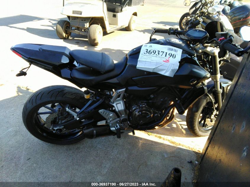 2016 YAMAHA FZ07 C JYARM06Y6GA002179