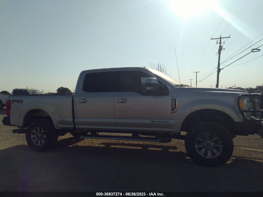 2017 FORD SUPER DUTY F-250 SRW LARIAT/PLATINUM - 1FT7W2BT1HED25738