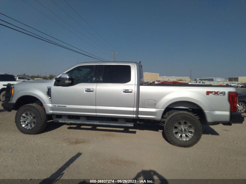 2017 FORD SUPER DUTY F-250 SRW LARIAT/PLATINUM - 1FT7W2BT1HED25738