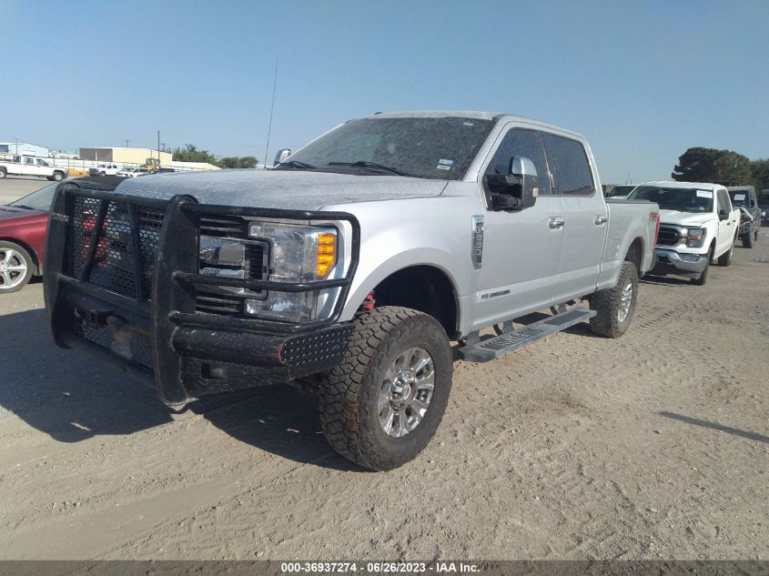 2017 FORD SUPER DUTY F-250 SRW LARIAT/PLATINUM - 1FT7W2BT1HED25738
