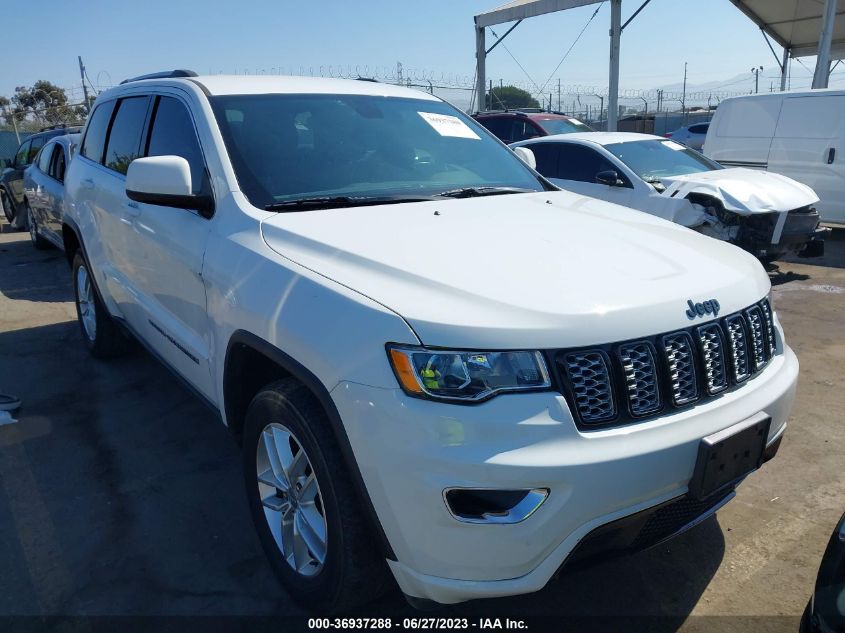 2017 JEEP GRAND CHEROKEE LAREDO - 1C4RJFAG6HC963126