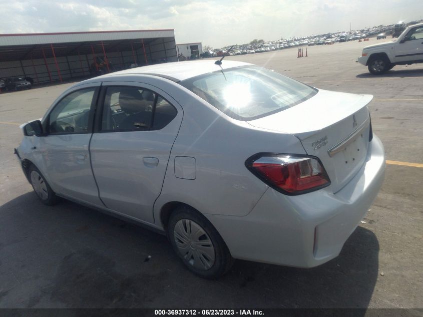 2022 MITSUBISHI MIRAGE G4 ES/LE/BLACK EDITION - ML32FUFJ9NHF02017