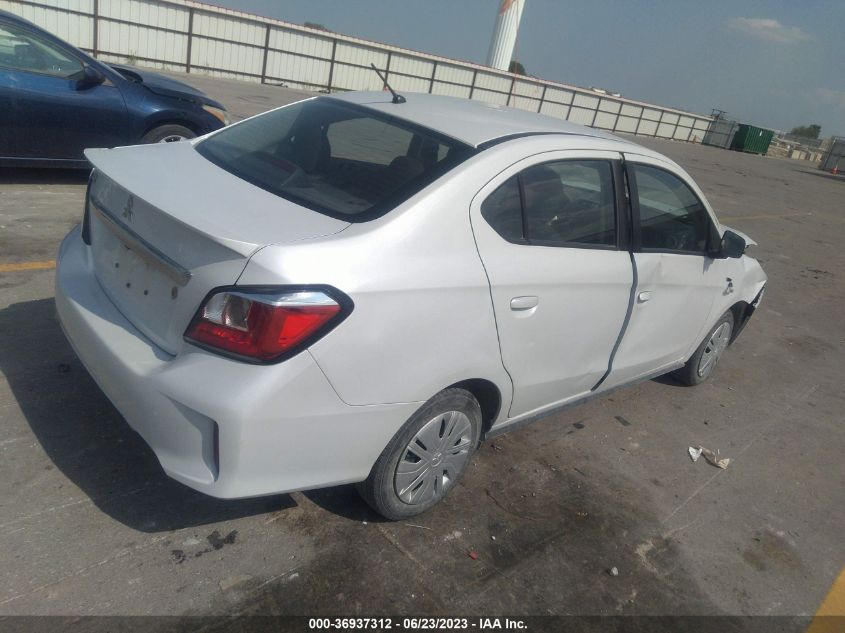 2022 MITSUBISHI MIRAGE G4 ES/LE/BLACK EDITION - ML32FUFJ9NHF02017