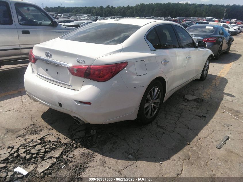 2014 INFINITI Q50 PREMIUM - JN1BV7APXEM671984