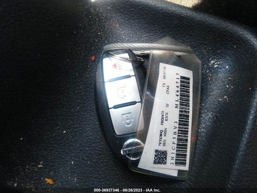 2021 NISSAN KICKS S - 3N1CP5BV3ML464717