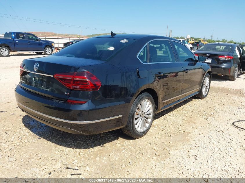 2017 VOLKSWAGEN PASSAT 1.8T SE - 1VWBT7A30HC025358