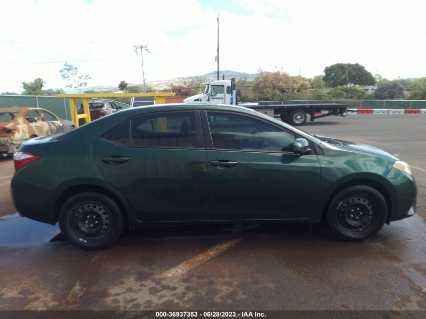 2014 TOYOTA COROLLA L/LE/S/S PLUS/LE PLUS - 5YFBURHE4EP002574