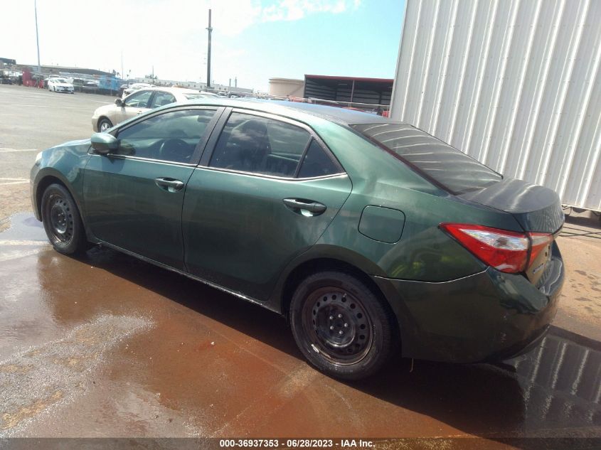 2014 TOYOTA COROLLA L/LE/S/S PLUS/LE PLUS - 5YFBURHE4EP002574