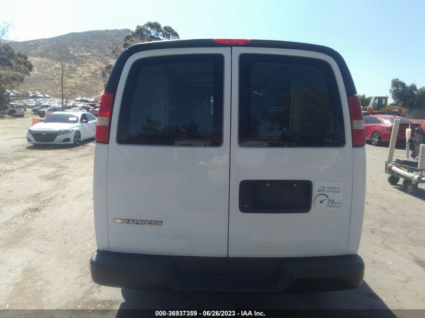 2013 CHEVROLET EXPRESS CARGO VAN - 1GCSHAF42D1143873