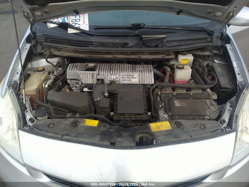 2013 TOYOTA PRIUS ONE/TWO/THREE/FOUR/FIVE - JTDKN3DU2D5629101