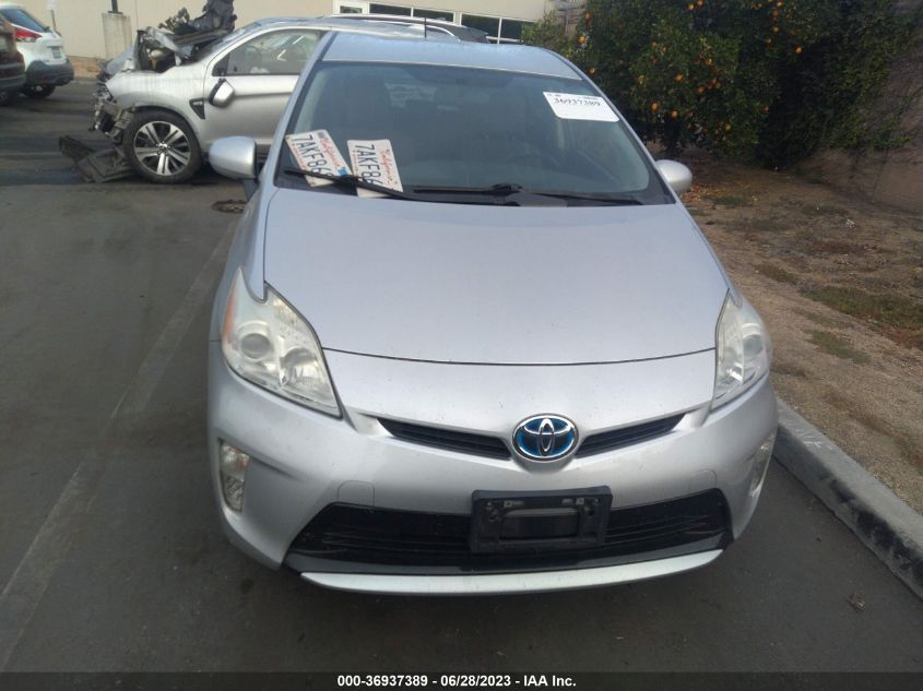 2013 TOYOTA PRIUS ONE/TWO/THREE/FOUR/FIVE - JTDKN3DU2D5629101