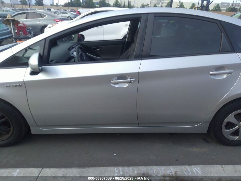 2013 TOYOTA PRIUS ONE/TWO/THREE/FOUR/FIVE - JTDKN3DU2D5629101