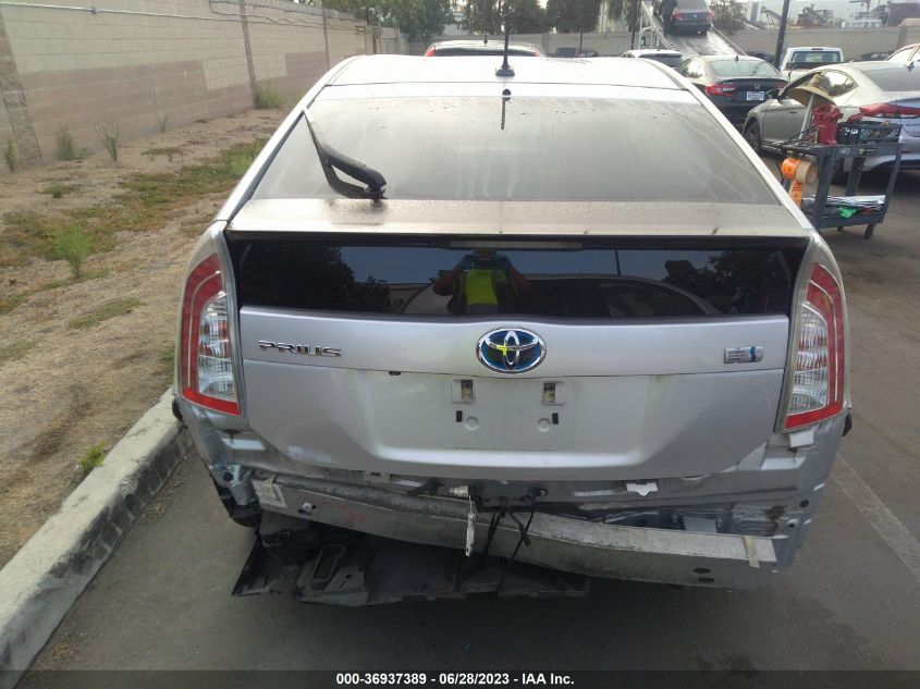 2013 TOYOTA PRIUS ONE/TWO/THREE/FOUR/FIVE - JTDKN3DU2D5629101